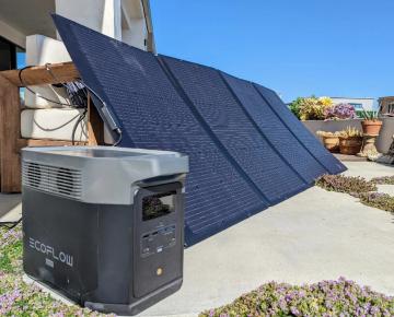 Как использовать солнечные панели вместе с портативной зарядной станцией