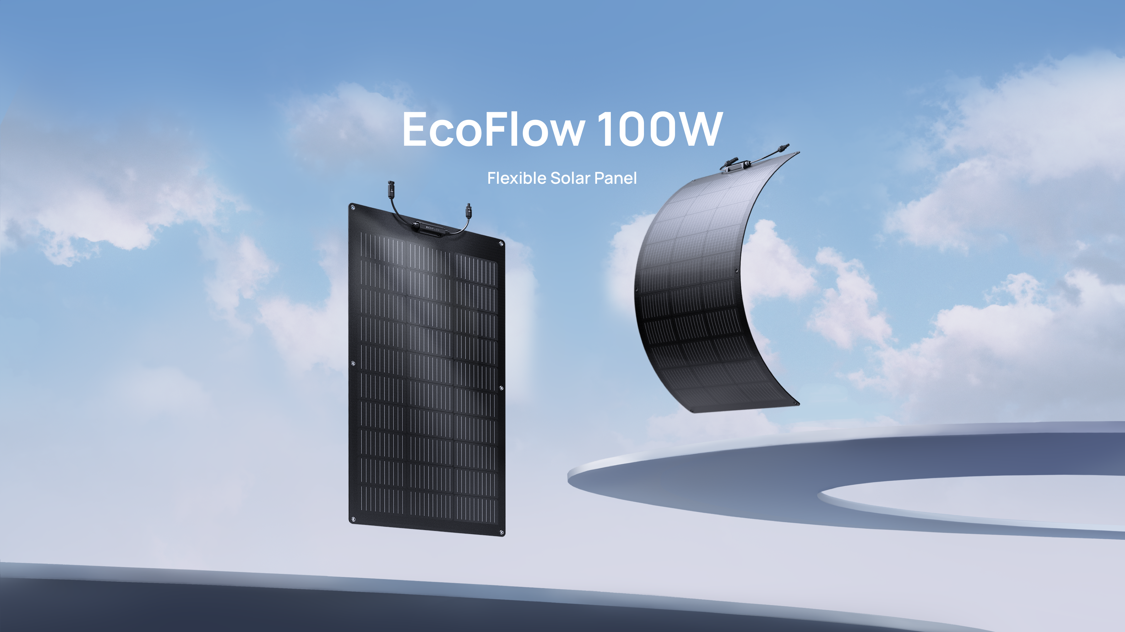 Гибкая солнечная панель EcoFlow 100W