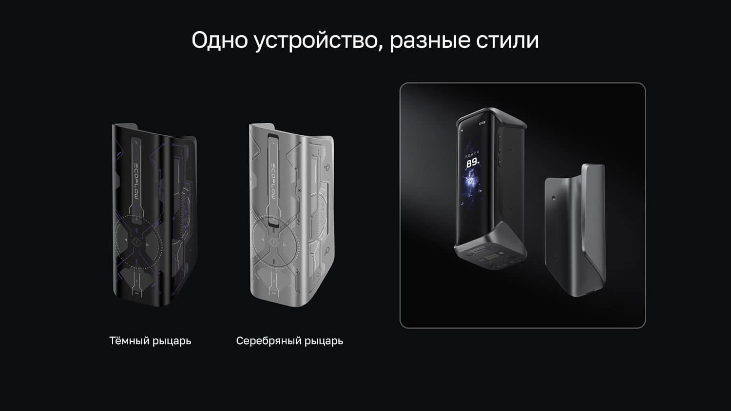 Повербанк EcoFlow RAPID Pro X - стиль