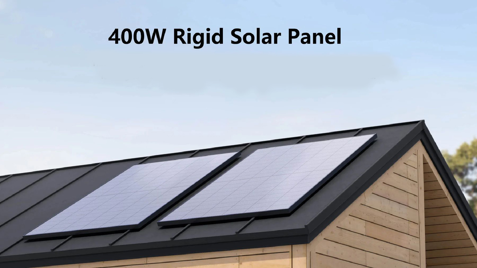 Жесткая солнечная панель EcoFlow 400W
