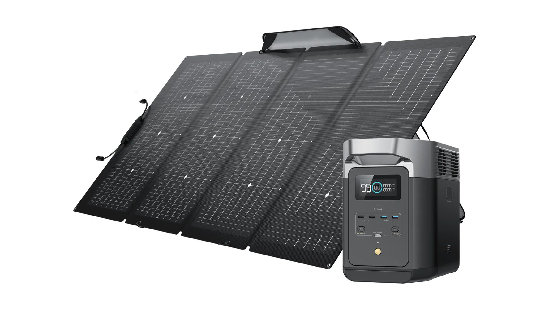 EcoFlow DELTA 2 + солнечная панель 220 W