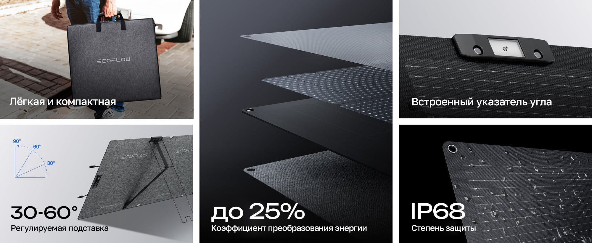 Солнечная панель EcoFlow NextGen 160 Вт