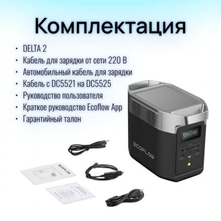 Портативная зарядная станция EcoFlow DELTA 2 (1024 Втч)