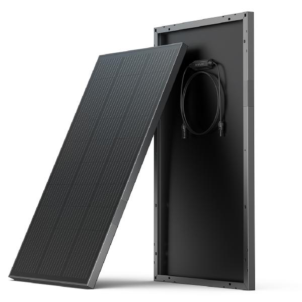 Жесткие солнечные панели EcoFlow 2*100W + система креплений - Фото1
