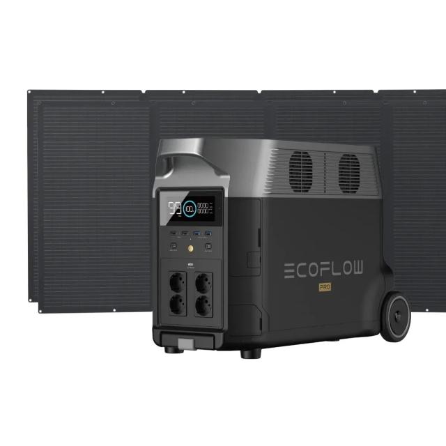 Комплект EcoFlow DELTA Pro + 2 солнечных панели 400W - Фото0