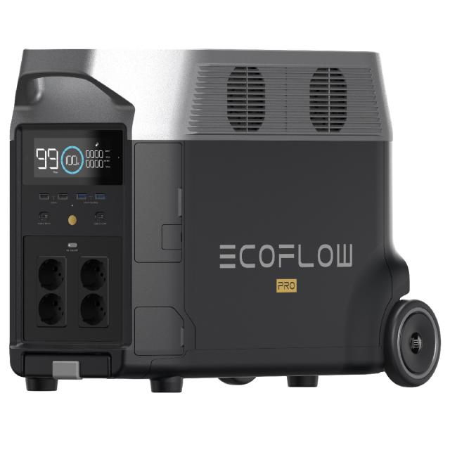 Комплект EcoFlow DELTA Pro + 2 жестких солнечных панели 400 W