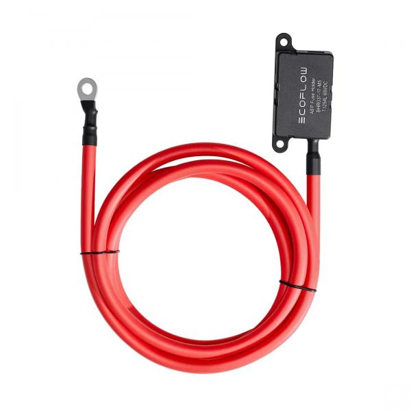 Дополнительный кабель с предохранителем для зарядного устройства EcoFlow Alternator Charger (2 м) - Фото0