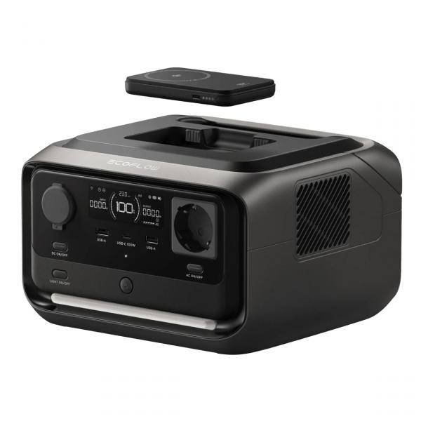 Портативная зарядная станция EcoFlow RIVER 3 Plus Wireless (286 Втч) - Фото1