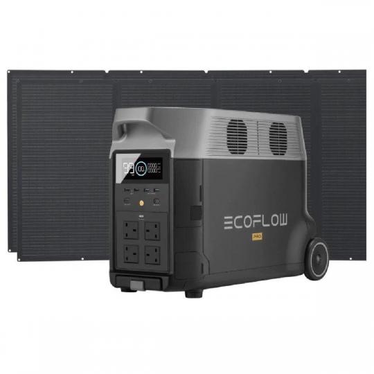 Комплект EcoFlow DELTA Pro + 2 солнечных панели 400W
