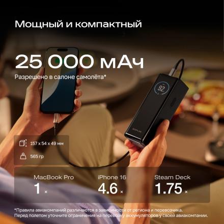 Повербанк EcoFlow RAPID 25k (25 000 мАч, 170 Вт)