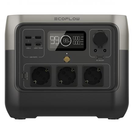 Портативная зарядная станция EcoFlow RIVER 2 Pro (768 Втч)