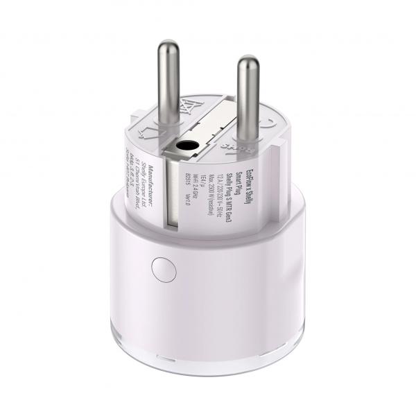 Умная розетка EcoFlow Shelly Smart Plug 2 - Фото1